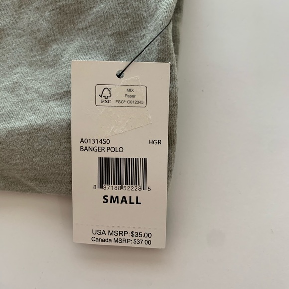 Volcom Banger Polo Shirt in Gray - Picture 3 of 5